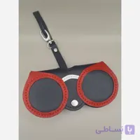 جاعینکی فانتزی آویز به کیف چرم طبیعی دستدوز