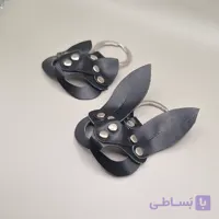 جاکلیدی چرم طبیعی دستساز مدل خرگوش و گربه