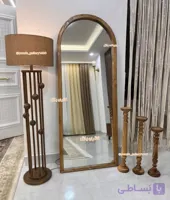 آینه قدی چوبی سایز ۱۸۰در ۷۰سانتی متر،فریم چوب روس