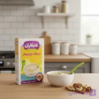 فرنی چهار مغز غنیلاران پسته گردو بادام فندق برنج خرما ۳۰۰گرمی با ضمانت