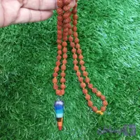 گردنبند رودراکشا و شاقول هفت چاکرا