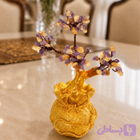 درختچه سنگ سیترین و امیتیست