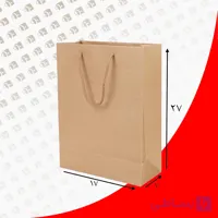 ساک دستی کرافت بند پانچی عمودی سایز 4