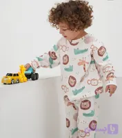 بلوزشلوار راحتی پاییزی بچگانه طرح رفقای جنگل