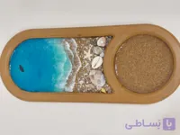 زیرماگی چوب ورزین طرح دریا
