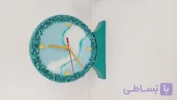 ساعت رومیزی چوب ورزین شبتاب