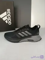 آدیداس کلودفوم مشکی طوسی Adidas Cloudfoam
