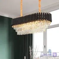 لوستر لاینر مدرن لوله ای ابعاد 70 در 30