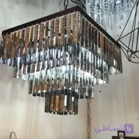 لوستر مدرن کریستالی مدل کاترین سایز 50