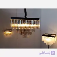 لوسترکریستالی مربع سایز 50
