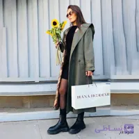 بارانی آیسان سبز شمعی – 168F