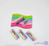 پاکن غلافدار طرح رنگین کمان