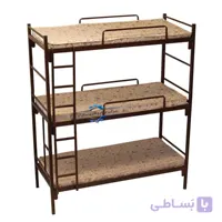 تخت سه طبقه فلزی مدل BT-301