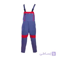 لباس کار دو بنده سیلور طوسی قرمز