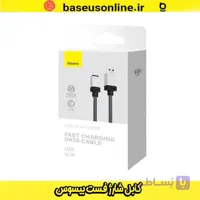 کابل فست USB به iOS طول 2 متر CAKW000501 باسئوس مشکی