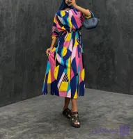 پیراهن زنانه هفت رنگ کد 30002