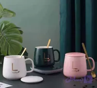 ماگ لاکی مدل Warmer Plus به همراه صفحه گرم کن برقی