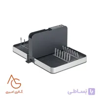 آبچکان Miro یک طبقه بدون سینی پرتابل استیل و پلاستیک ملونی کد 9180