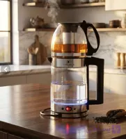چایی ساز روهمی تفال- وارمردار مدل TF-124