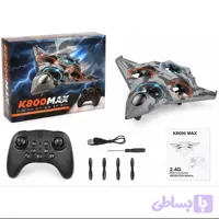 هواپیما جنگنده کنترلی K800 MAX با قابلیت چرخش ۳۶۰ درجه