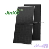 پنل خورشیدی jinko 620W Bifacial Dual Glass Monocrystalline