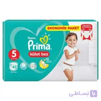 پوشک پریما شورتی سایز 5