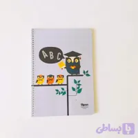 دفتر زبان 60 برگ سیمی الیپون کد 001
