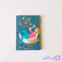 دفتر 100برگ سویل جلد سخت کد004