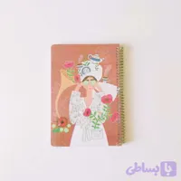 دفتر 100برگ سویل جلد سخت کد002