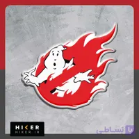 استیکر ژله‌ای ۰۸۰۴ (شکارچیان ارواح | لوگوی Ghostbusters)