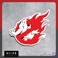 استیکر ۰۷۷۷ (شکارچیان ارواح | لوگوی کلاسیک Ghostbusters)