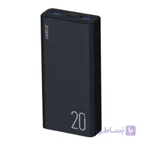 پاور بانک جووی مدل JP-302 ظرفیت 20000 میلی آمپرساعت