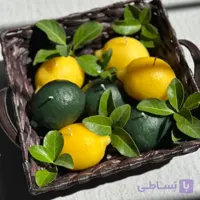 شمع لیمو سبز و زرد