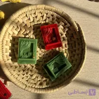 کتیبه یلدا مبارک طرح پنجره و انار (گیفت سنتی شب چله)