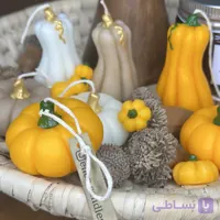 شمع کدو حلوایی (رنگ‌بندی متنوع)