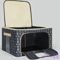 باکس لباس برزنتی طرح LV زیپ دار سایز 4
