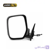 آینه بغل نیسان چپ قاب بزرگ تنظیم دار