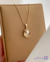 گردنبند مروارید و صدف ژوپینگ