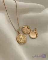 گردنبند قاب عکس فلاور ژوپینگ