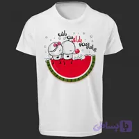 تی شرت طرح بیا ماه من و یلدای من باش -1