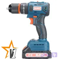 دریل شارژی چکشی 21 ولت براشلس المکس مدل C.D 1721