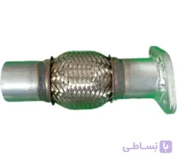 حصیری اگزوز تیبا و ساینا کوتاه سه لایه با فلنچ وارداتی مشخصات