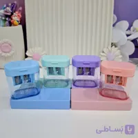 تراش دو قلو مخزن دار پاستلی