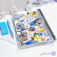 کلاسور جلد شفاف پینترستی سایز A4