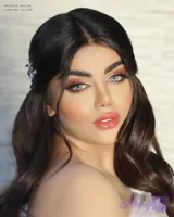 لنز آبی آسمانی دور محو رادین اسکای آیس کالر