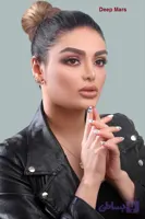 لنز رنگی قهوه ای نچرال دور محو دیپ مارس آیس کالر