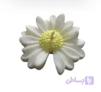 شمع گیفت بابونه بدون رایحه دستساز