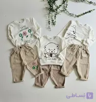 بلوز شلوار کتان(۲تا۵سال)