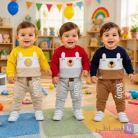 بلوز شلوار تو کرک گرم(۶ماه تا۳سال)