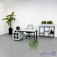 میز کارمندی کشو دار دکومهر کدt210
